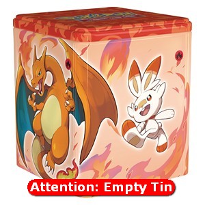 Empty 2022 Fire Stacking Tin