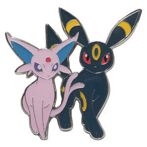 Prismatic Evolutions Premium Figure Collection: Espeon & Umbreon Pin
